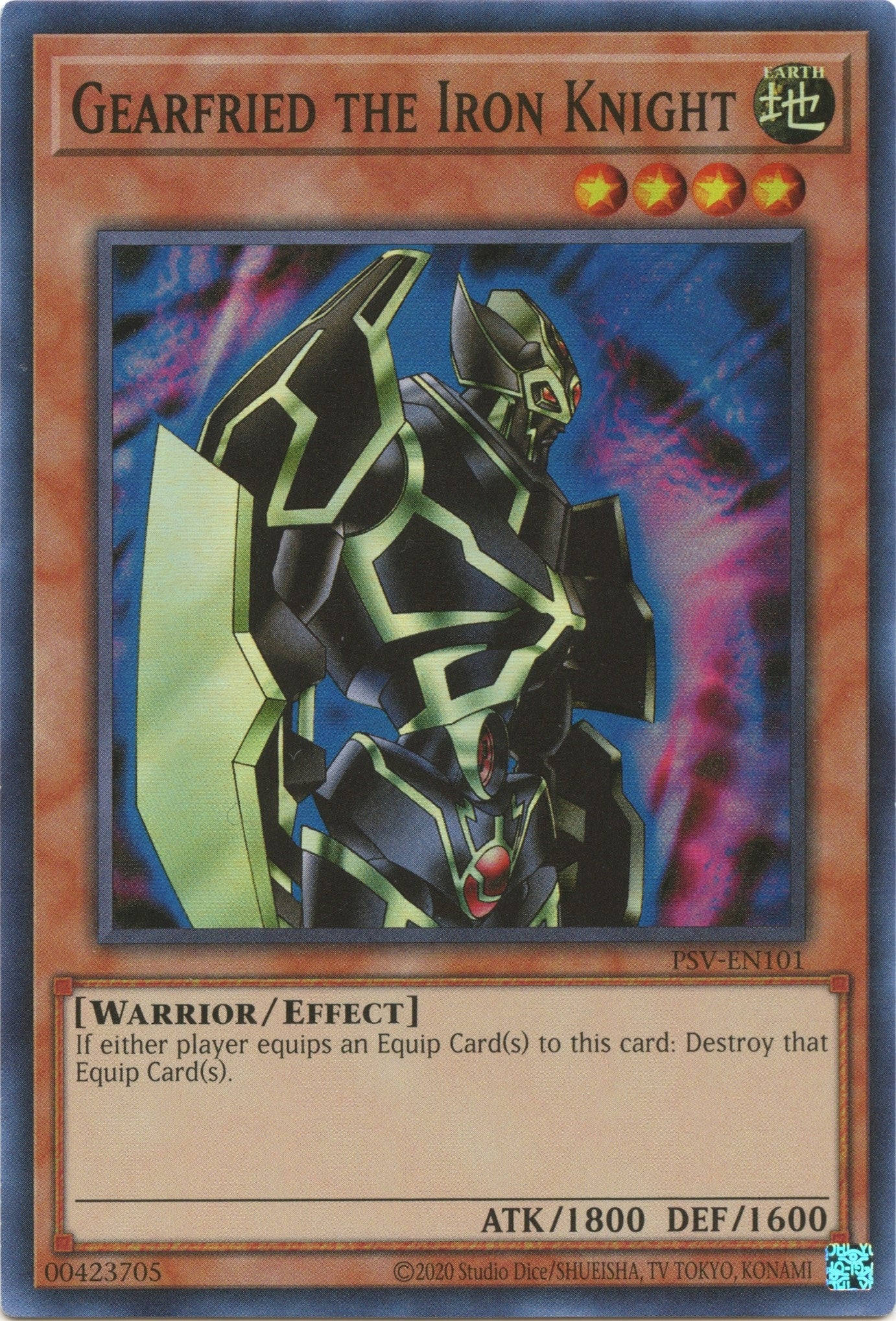 Image for Gearfried the Iron Knight (Pharaoh's Servant (25th Anniversary Edition)) (PSV-EN101) - YuGiOh