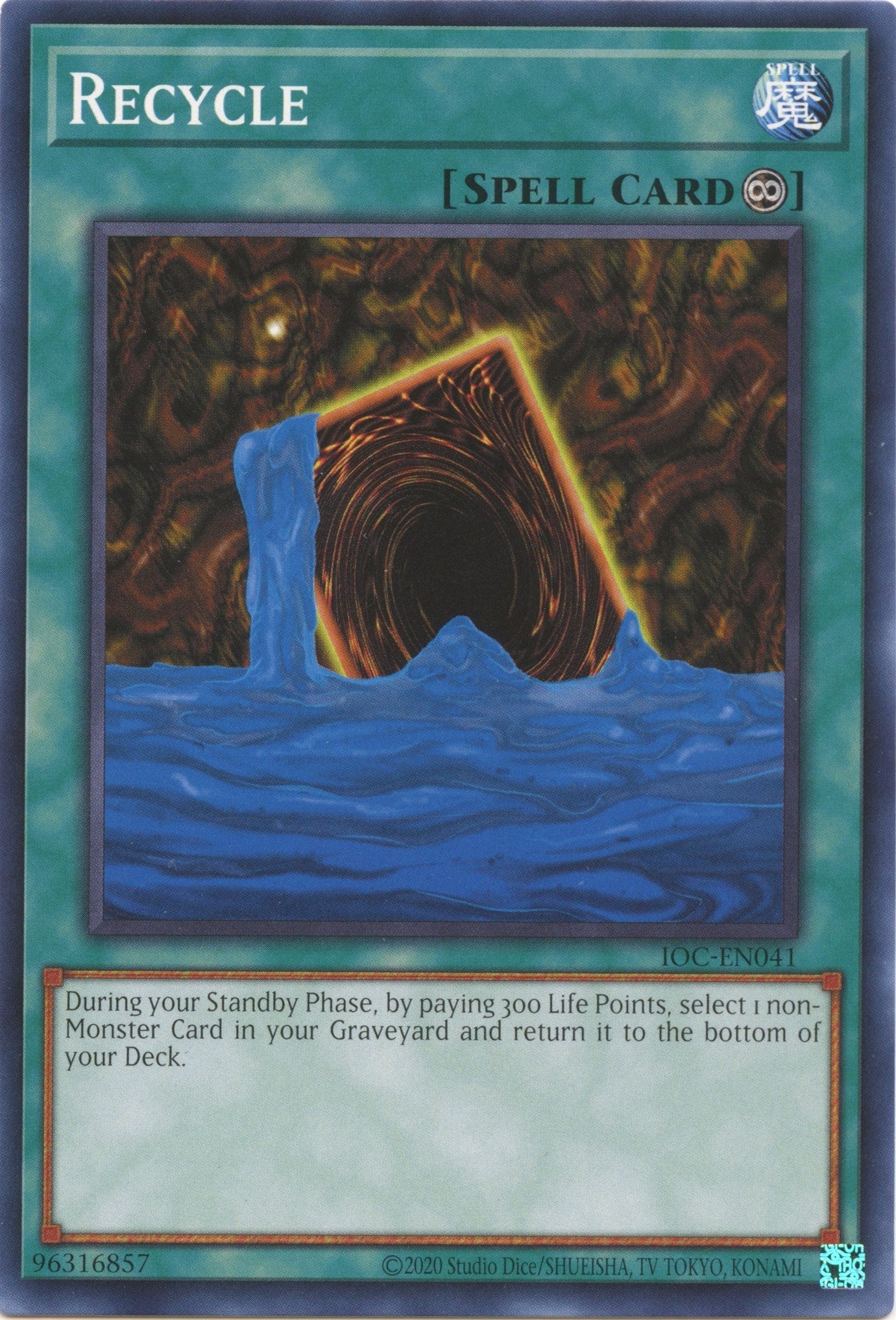 Image for Recycle (Invasion of Chaos (25th Anniversary Edition)) (IOC-EN041) - YuGiOh