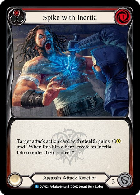 Image for Spike with Inertia (Outsiders) (OUT023) - Flesh and Blood TCG
