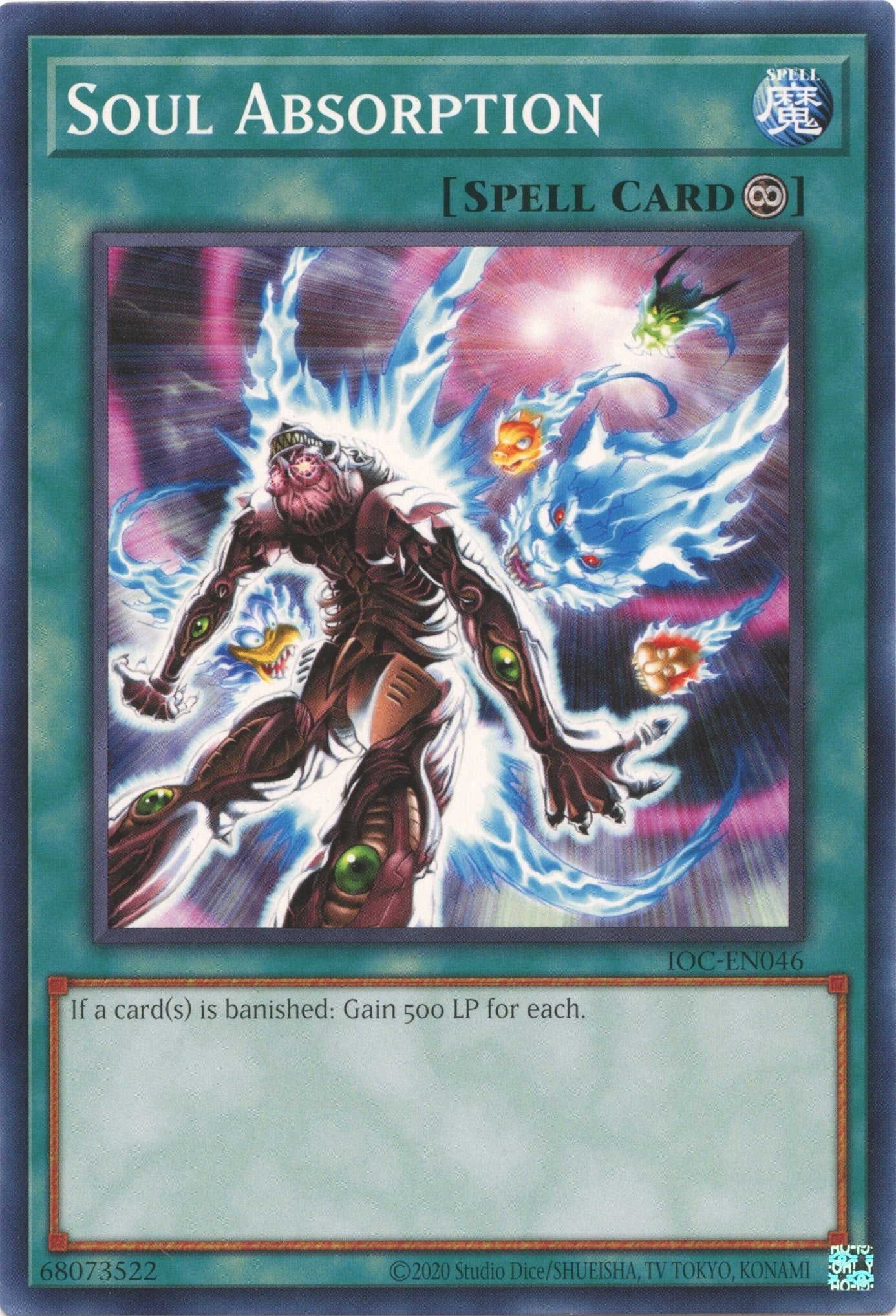 Image for Soul Absorption (Invasion of Chaos (25th Anniversary Edition)) (IOC-EN046) - YuGiOh
