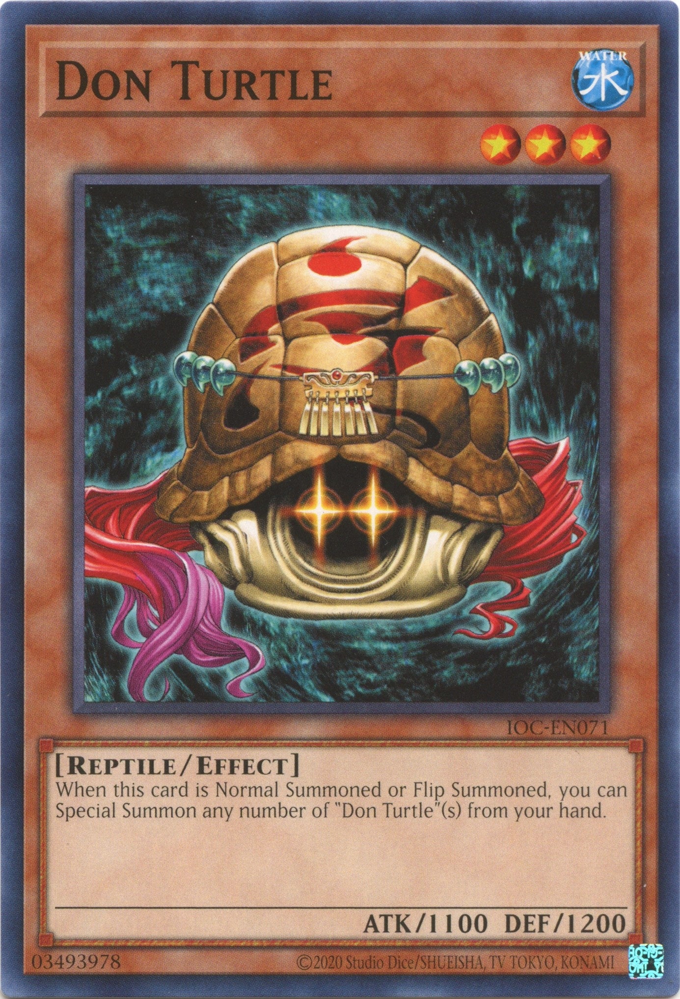 Image for Don Turtle (Invasion of Chaos (25th Anniversary Edition)) (IOC-EN071) - YuGiOh