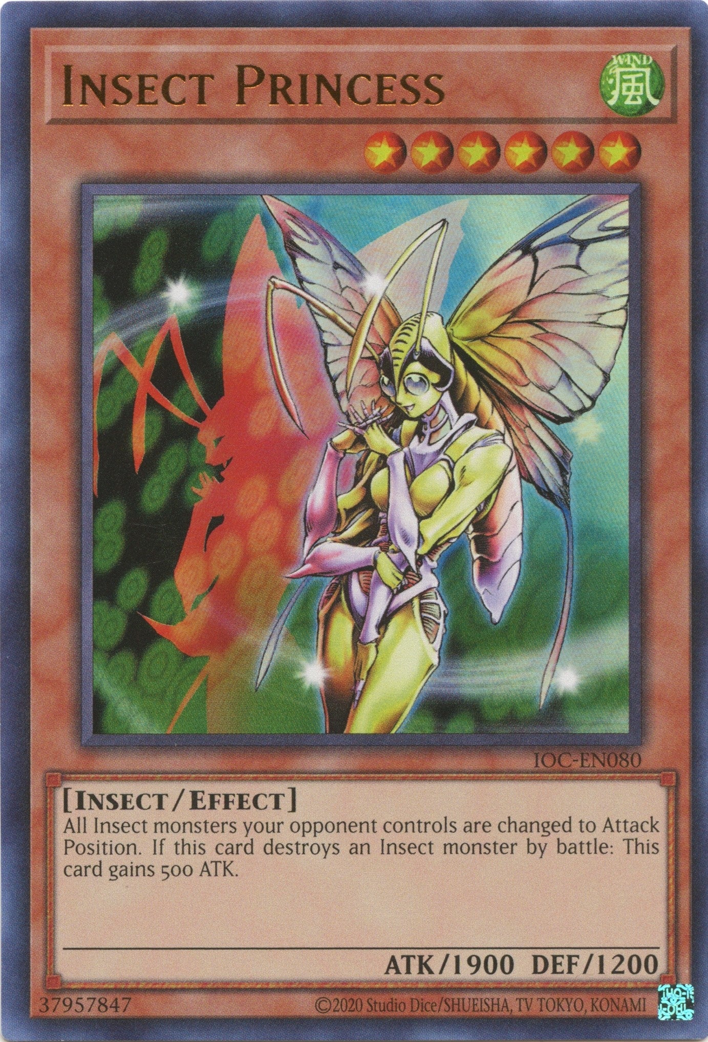 Image for Insect Princess (Invasion of Chaos (25th Anniversary Edition)) (IOC-EN080) - YuGiOh
