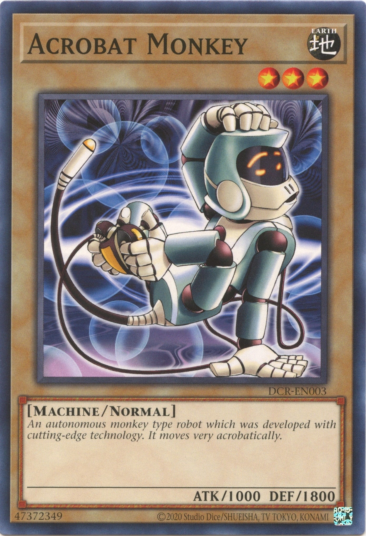 Image for Acrobat Monkey (Dark Crisis (25th Anniversary Edition)) (DCR-EN003) - YuGiOh