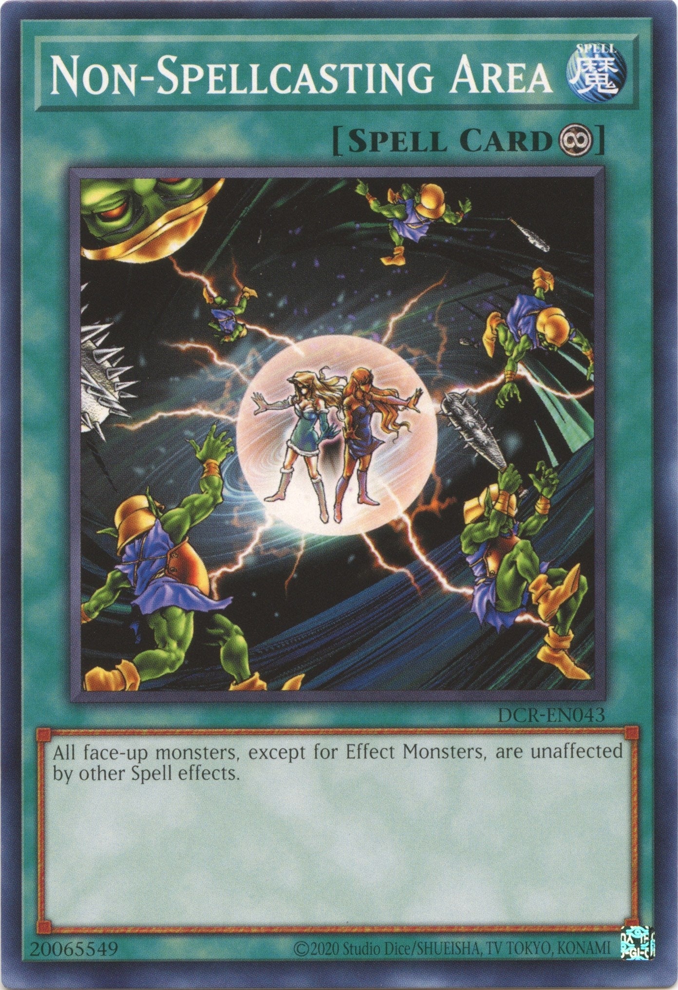 Image for Non-Spellcasting Area (Dark Crisis (25th Anniversary Edition)) (DCR-EN043) - YuGiOh