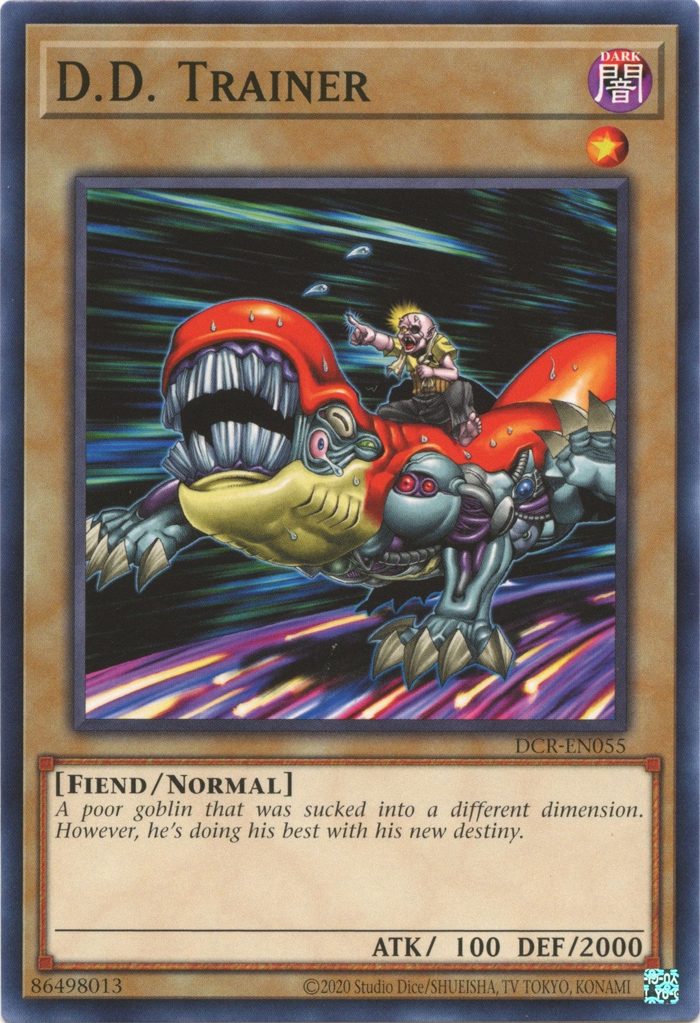 Image for D.D. Trainer (Dark Crisis (25th Anniversary Edition)) (DCR-EN055) - YuGiOh