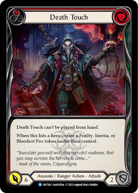 Image for Death Touch (Red) (Outsiders) (OUT162) - Flesh and Blood TCG