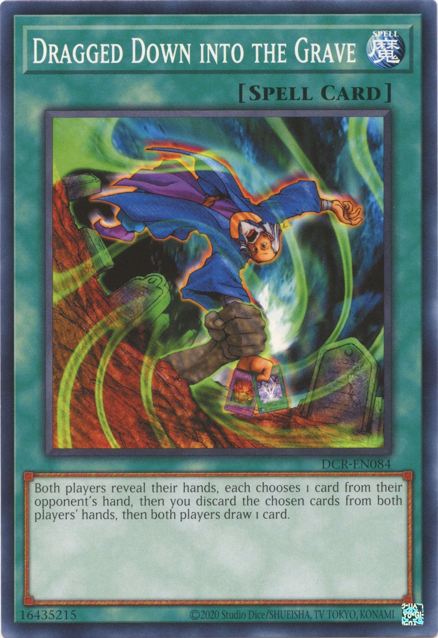 Image for Dragged Down into the Grave (Dark Crisis (25th Anniversary Edition)) (DCR-EN084) - YuGiOh