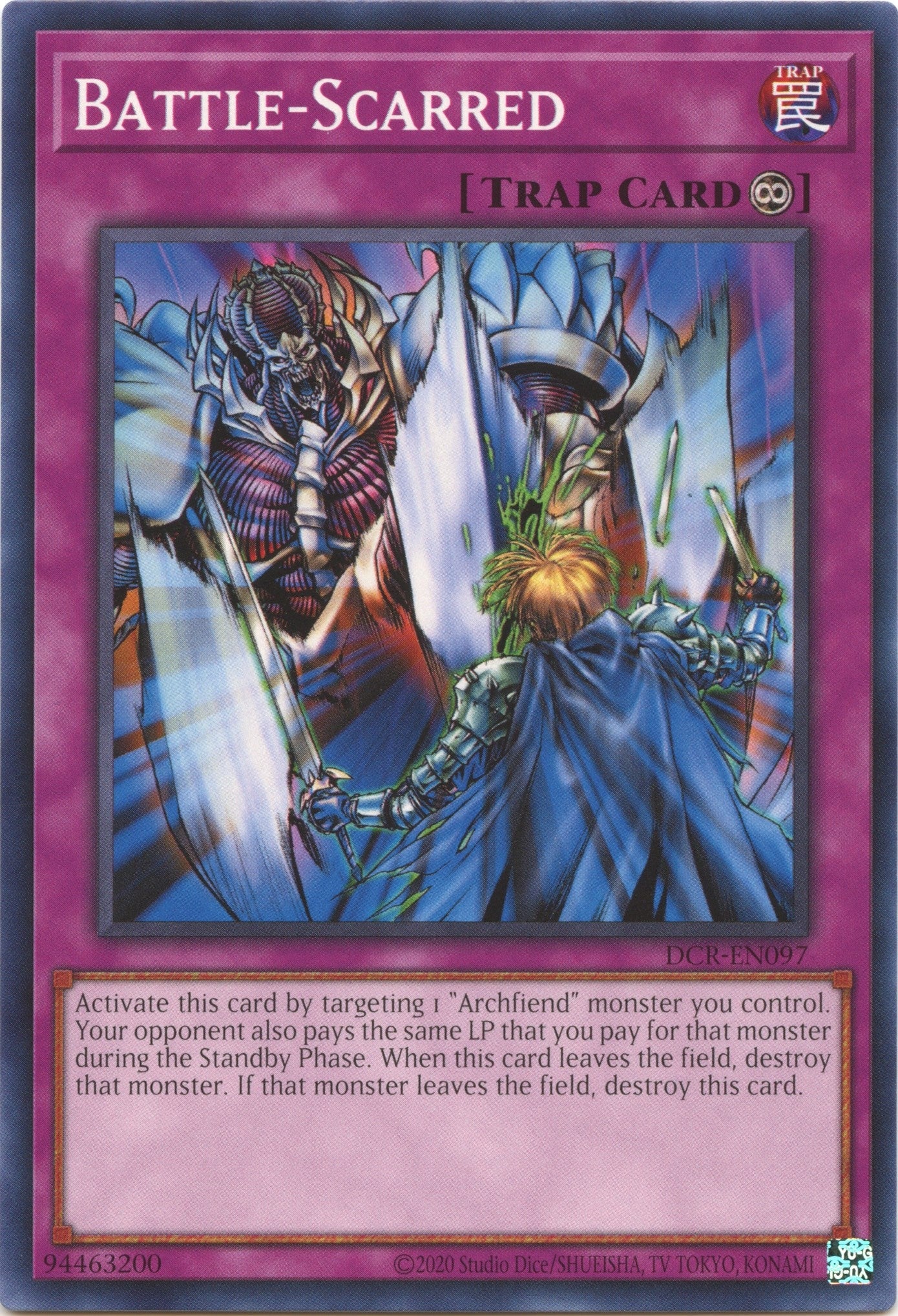 Image for Battle-Scarred (Dark Crisis (25th Anniversary Edition)) (DCR-EN097) - YuGiOh