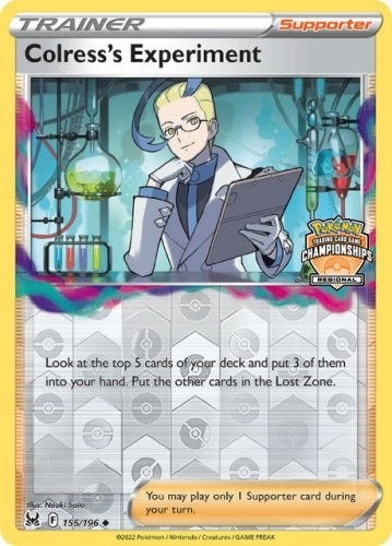 Image for Colress's Experiment (Regional Championships) (League & Championship Cards) (155/196) - Pokemon