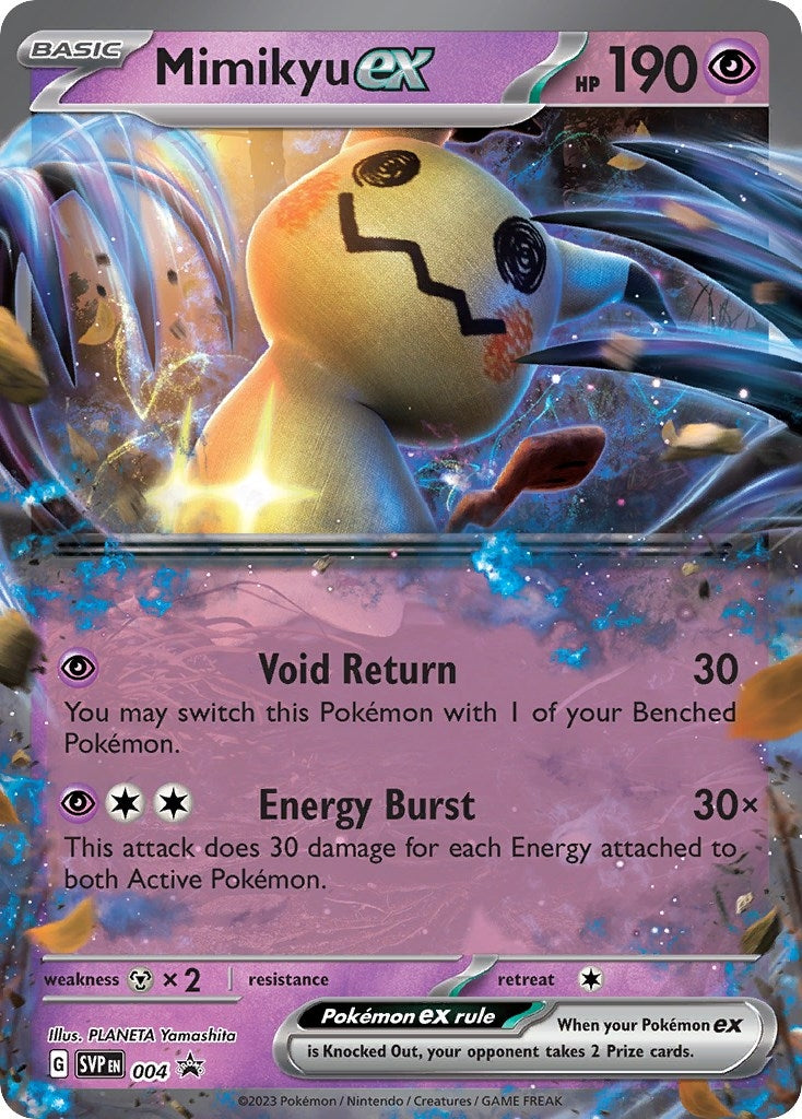 Image for Mimikyu ex - 004 (SV: Scarlet & Violet Promo Cards) (004) - Pokemon