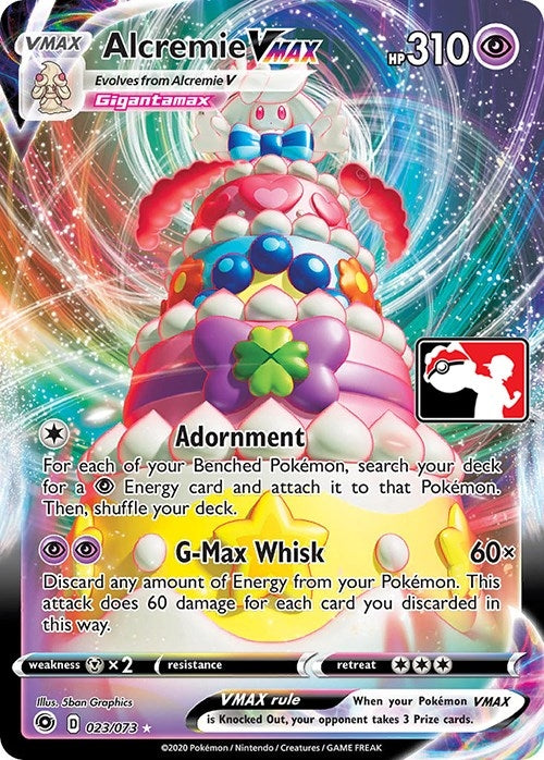 Image for Alcremie VMAX (Prize Pack Series Cards) (23/73) - Pokemon