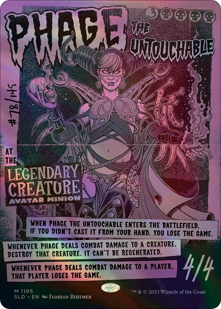 Image for Phage the Untouchable (Secret Lair Drop Series) (1195) - Magic: The Gathering