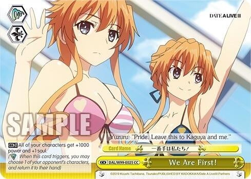 Image for We Are First! (Date A Live Vol.2) (DAL/W99-E025 CC) - Weiss Schwarz