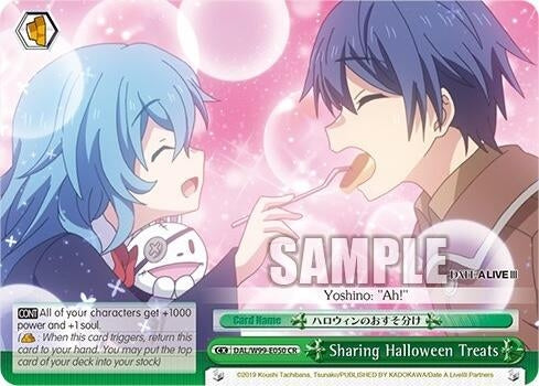 Image for Sharing Halloween Treats (Date A Live Vol.2) (DAL/W99-E050 CR) - Weiss Schwarz