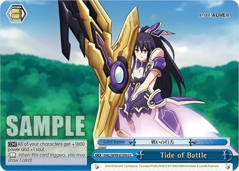 Image for Tide of Battle (Date A Live Vol.2) (DAL/W99-E100 CC) - Weiss Schwarz