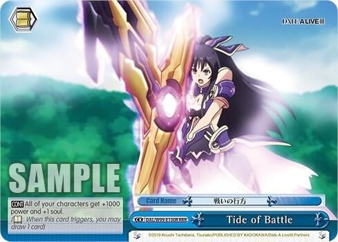 Image for Tide of Battle (RRR) (Date A Live Vol.2) (DAL/W99-E100R RRR) - Weiss Schwarz