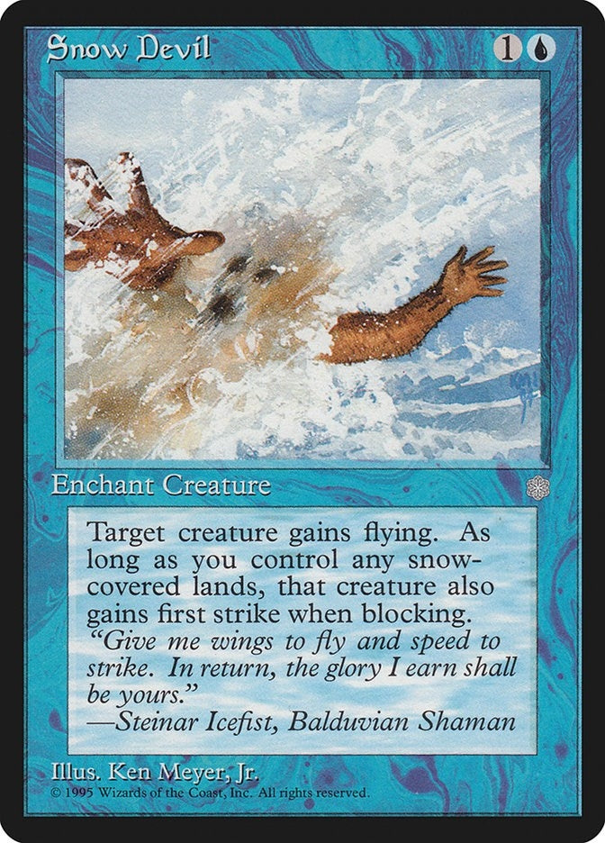 Image for Snow Devil (Ice Age) - Magic: The Gathering