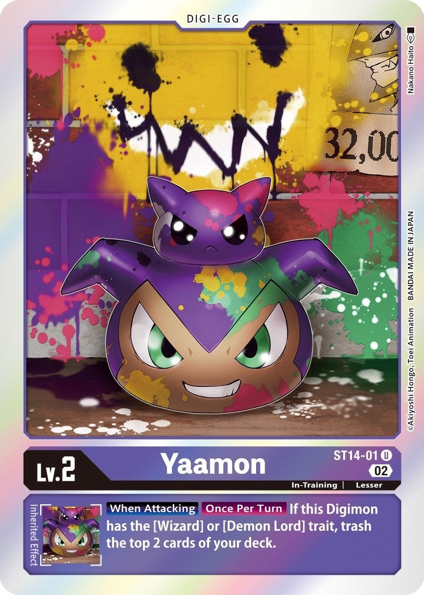 Image for Yaamon (ST-14) (ST14-01 U) - Digimon Card Game