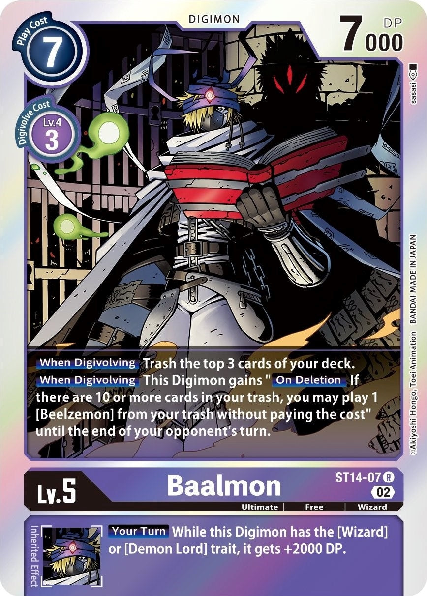 Image for Baalmon (ST-14) (ST14-07 R) - Digimon Card Game