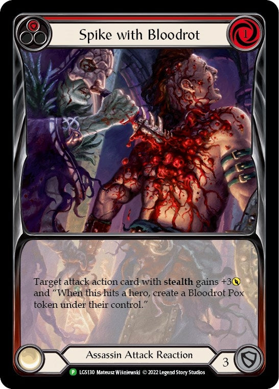 Image for Spike with Bloodrot - LGS130 (Flesh and Blood: Promo Cards) (LGS130) - Flesh and Blood TCG