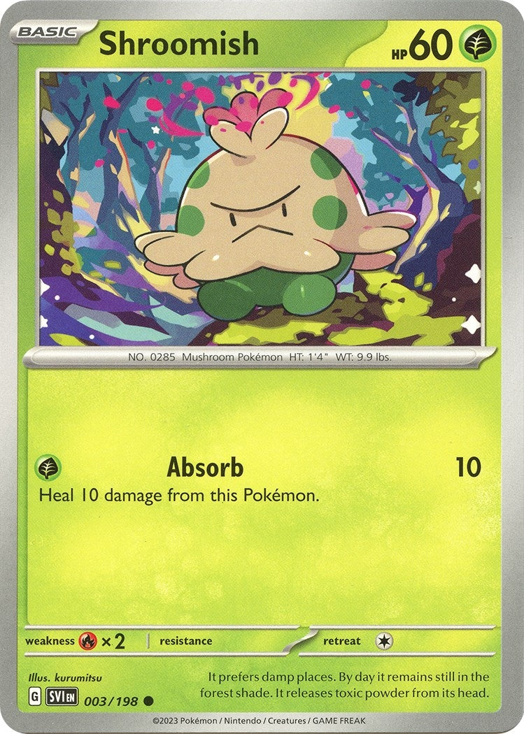Image for Shroomish (SV01: Scarlet & Violet Base Set) (003/198) - Pokemon