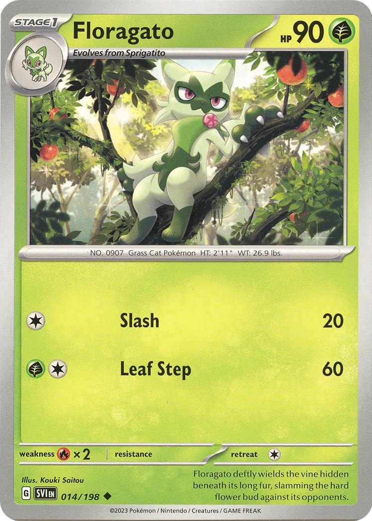 Image for Floragato (SV01: Scarlet & Violet Base Set) (014/198) - Pokemon