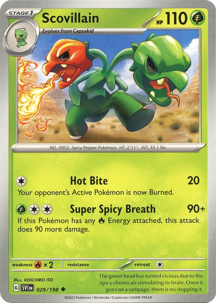 Image for Scovillain (SV01: Scarlet & Violet Base Set) (029/198) - Pokemon