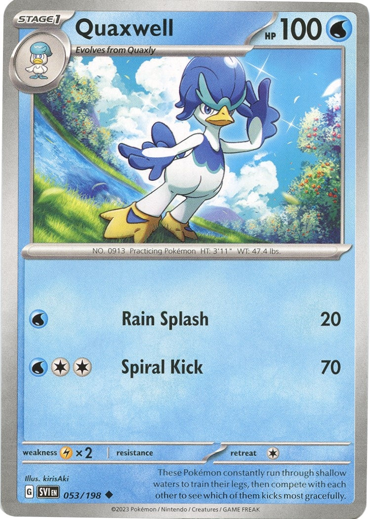 Image for Quaxwell (SV01: Scarlet & Violet Base Set) (053/198) - Pokemon
