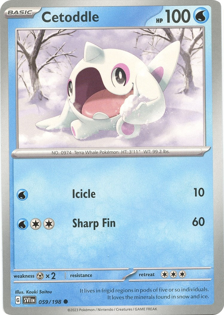 Image for Cetoddle (SV01: Scarlet & Violet Base Set) (059/198) - Pokemon