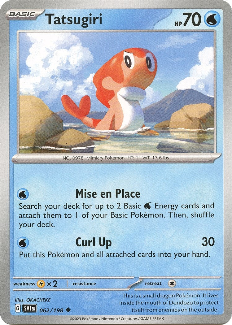 Image for Tatsugiri (SV01: Scarlet & Violet Base Set) (062/198) - Pokemon