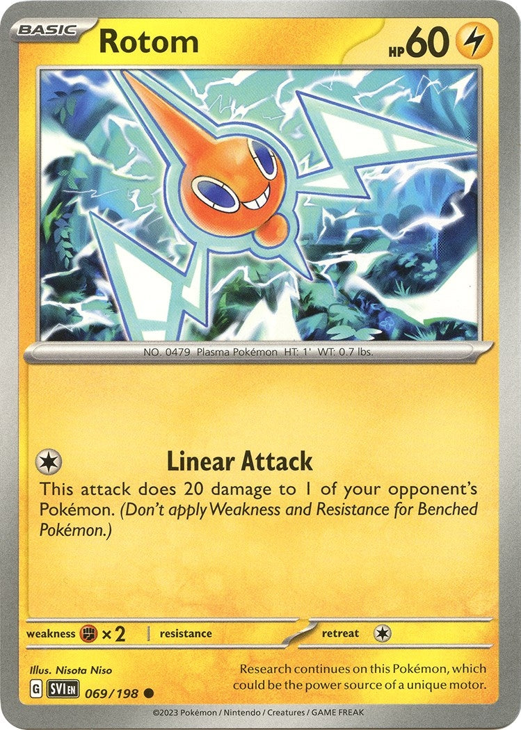 Image for Rotom (SV01: Scarlet & Violet Base Set) (069/198) - Pokemon