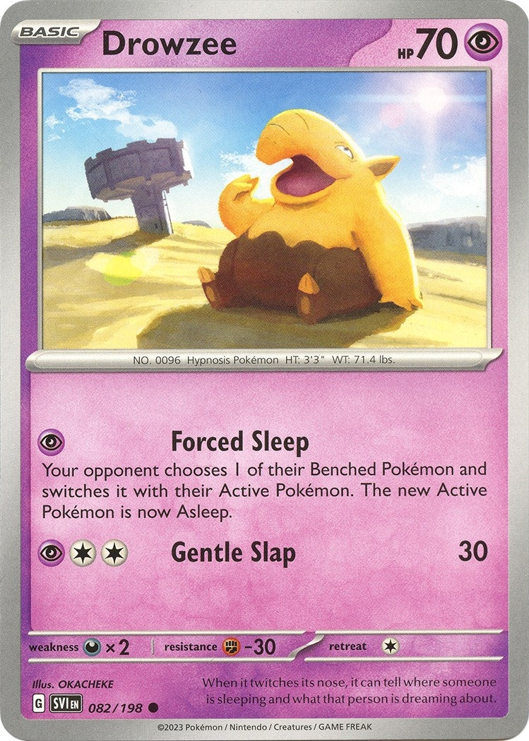 Image for Drowzee (SV01: Scarlet & Violet Base Set) (082/198) - Pokemon