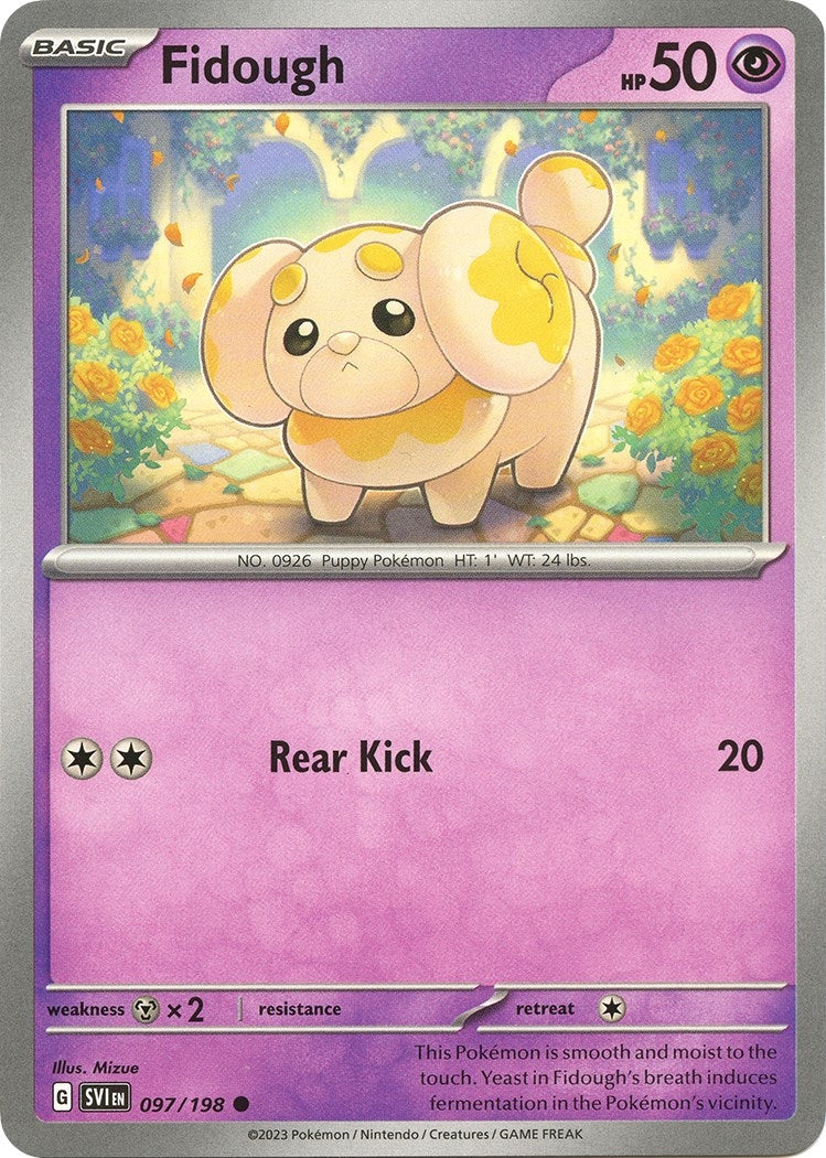 Image for Fidough (SV01: Scarlet & Violet Base Set) (097/198) - Pokemon