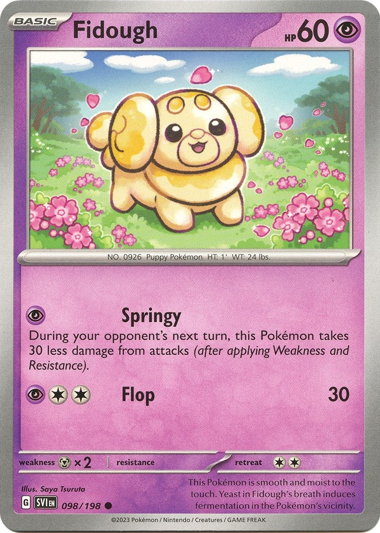Image for Fidough (SV01: Scarlet & Violet Base Set) (098/198) - Pokemon