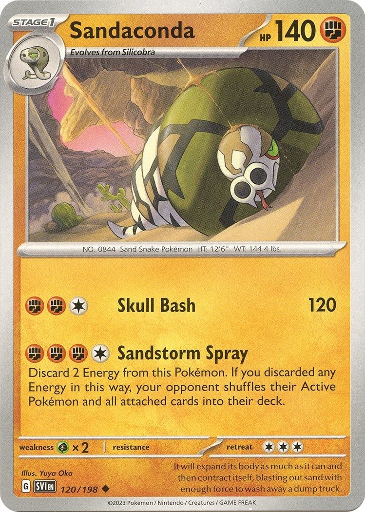Image for Sandaconda (SV01: Scarlet & Violet Base Set) (120/198) - Pokemon