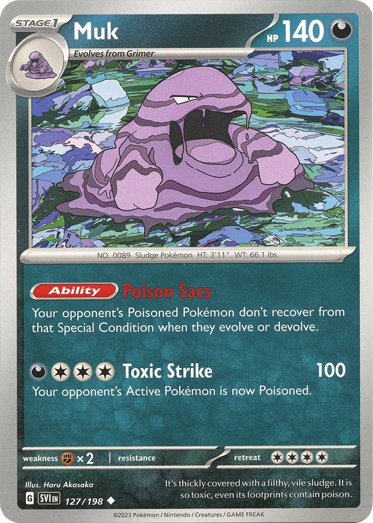 Image for Muk (SV01: Scarlet & Violet Base Set) (127/198) - Pokemon