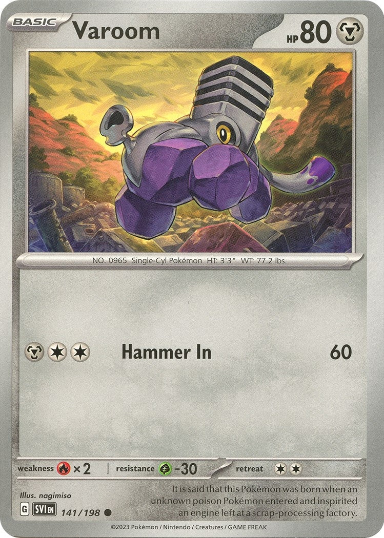 Image for Varoom (SV01: Scarlet & Violet Base Set) (141/198) - Pokemon