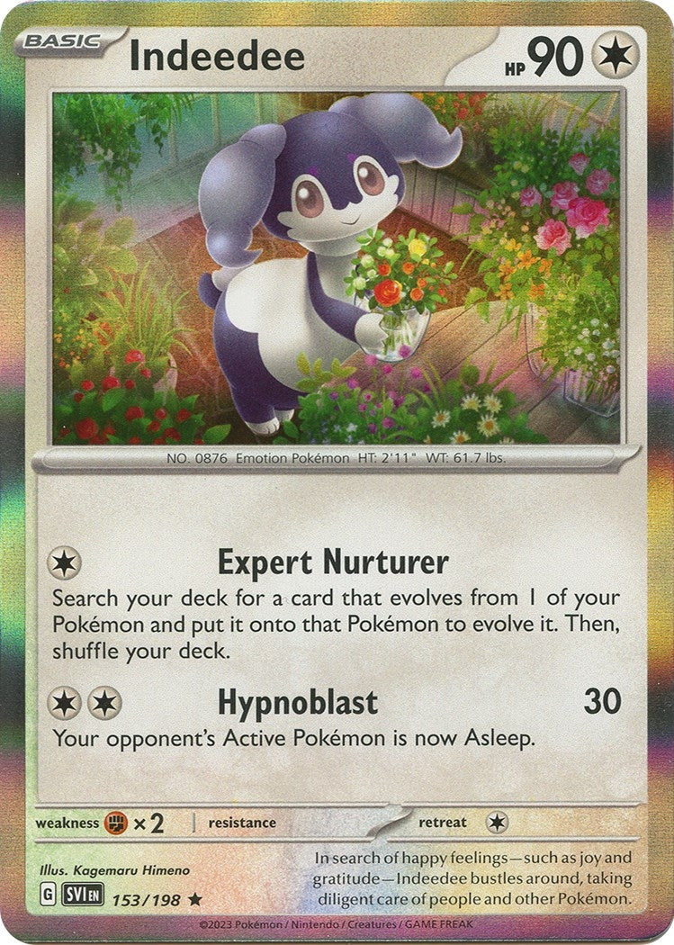 Image for Indeedee (SV01: Scarlet & Violet Base Set) (153/198) - Pokemon