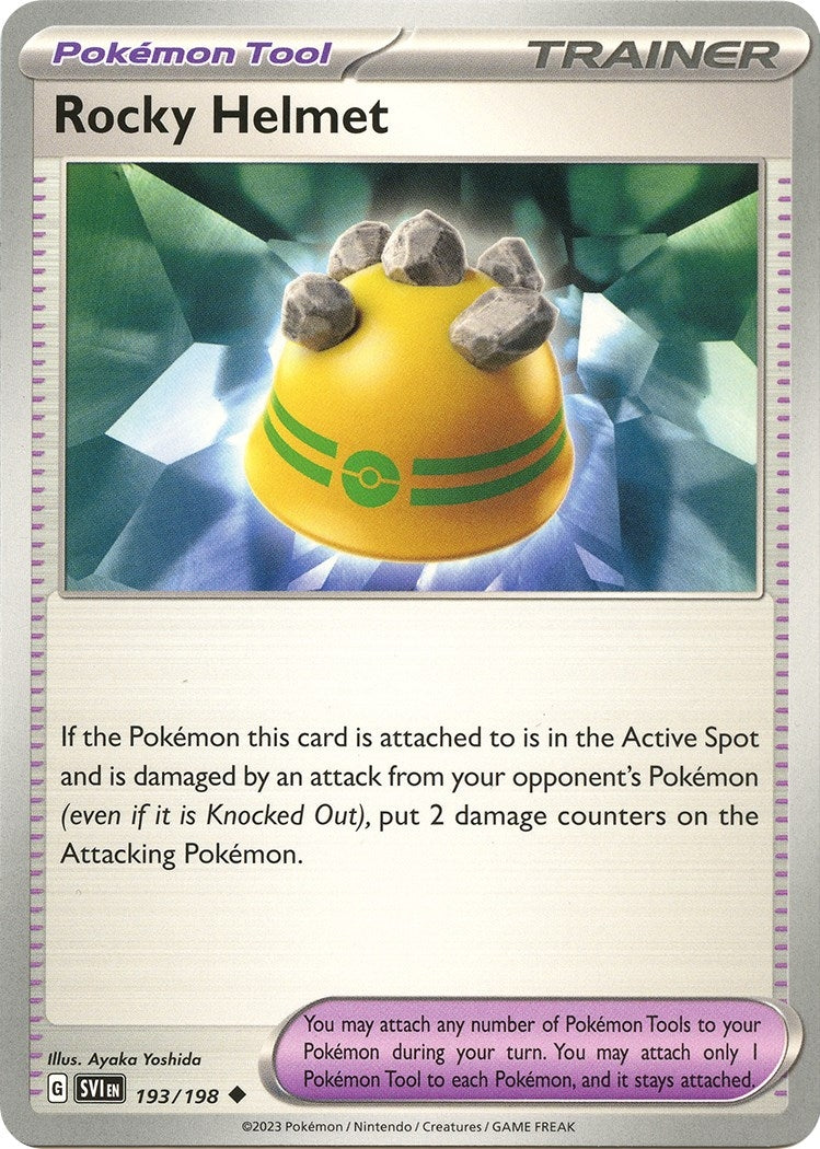 Image for Rocky Helmet (SV01: Scarlet & Violet Base Set) (193/198) - Pokemon