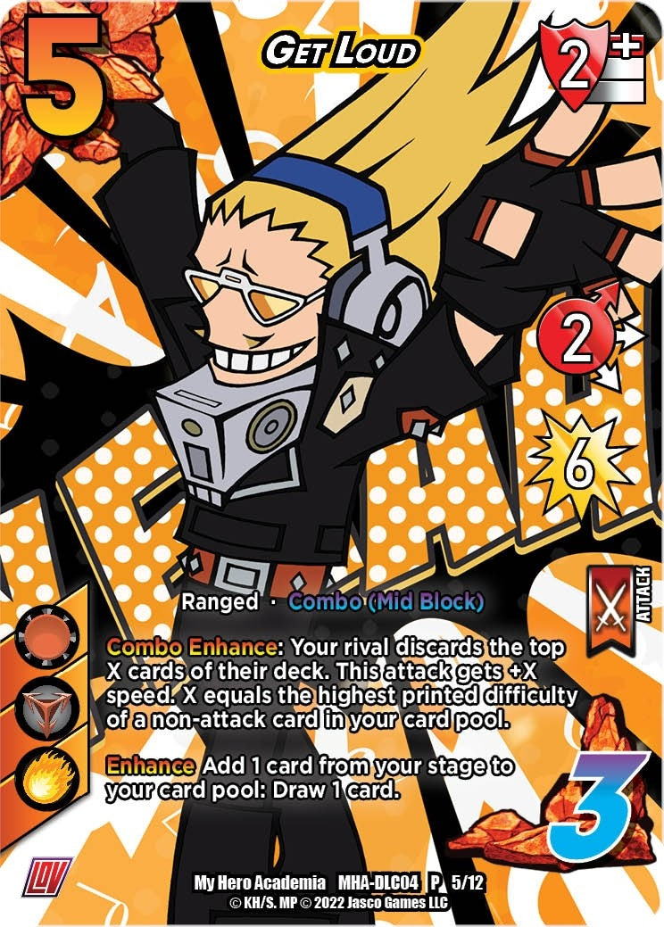 Image for Get Loud (UniVersus: My Hero Academia: League of Villains DLC Pack) (05/12) - UniVersus