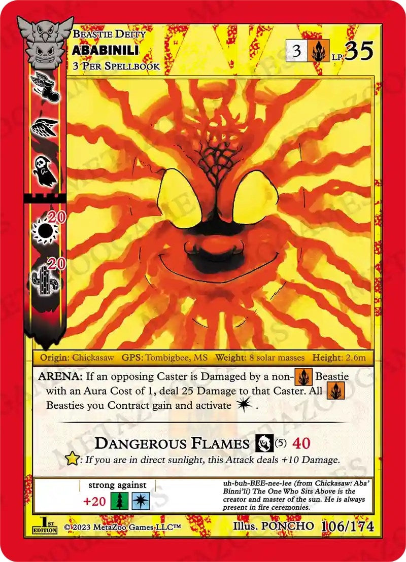 Image for Ababinili (Native: First Edition) (106/174) - MetaZoo