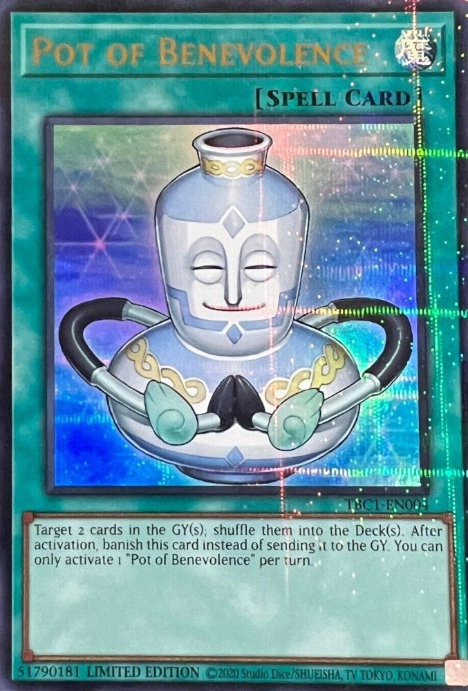 Image for Pot of Benevolence (The Pot Collection) (TBC1-EN004) - YuGiOh