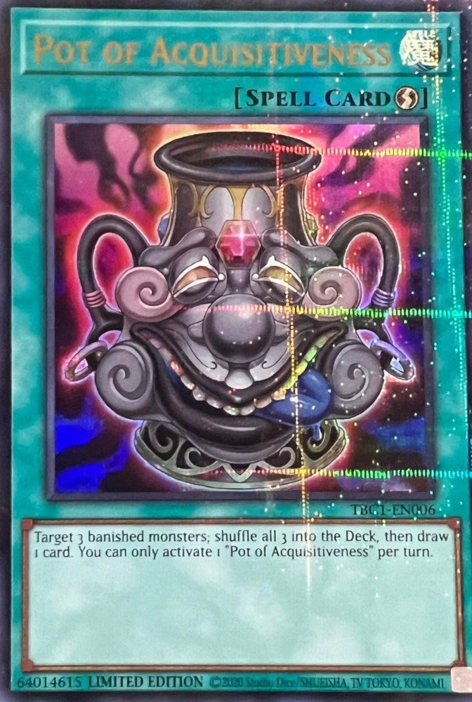 Image for Pot of Acquisitiveness (The Pot Collection) (TBC1-EN006) - YuGiOh