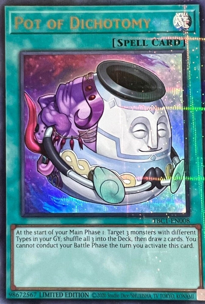 Image for Pot of Dichotomy (The Pot Collection) (TBC1-EN008) - YuGiOh