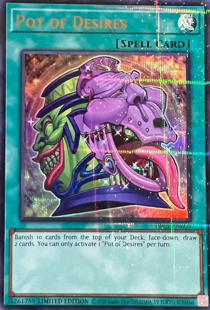 Image for Pot of Desires (The Pot Collection) (TBC1-EN009) - YuGiOh