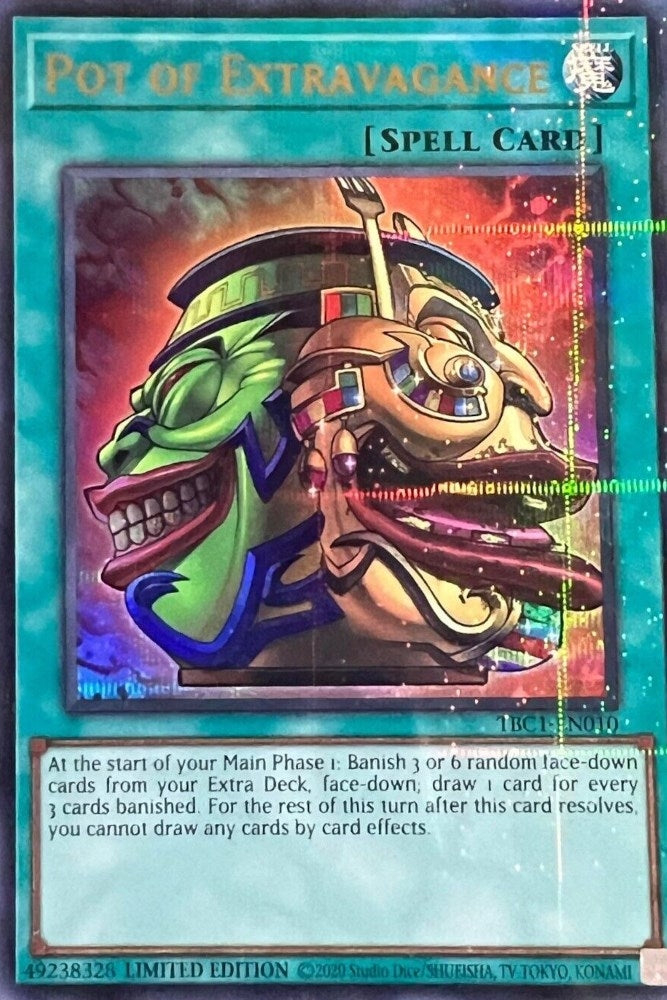 Image for Pot of Extravagance (The Pot Collection) (TBC1-EN010) - YuGiOh