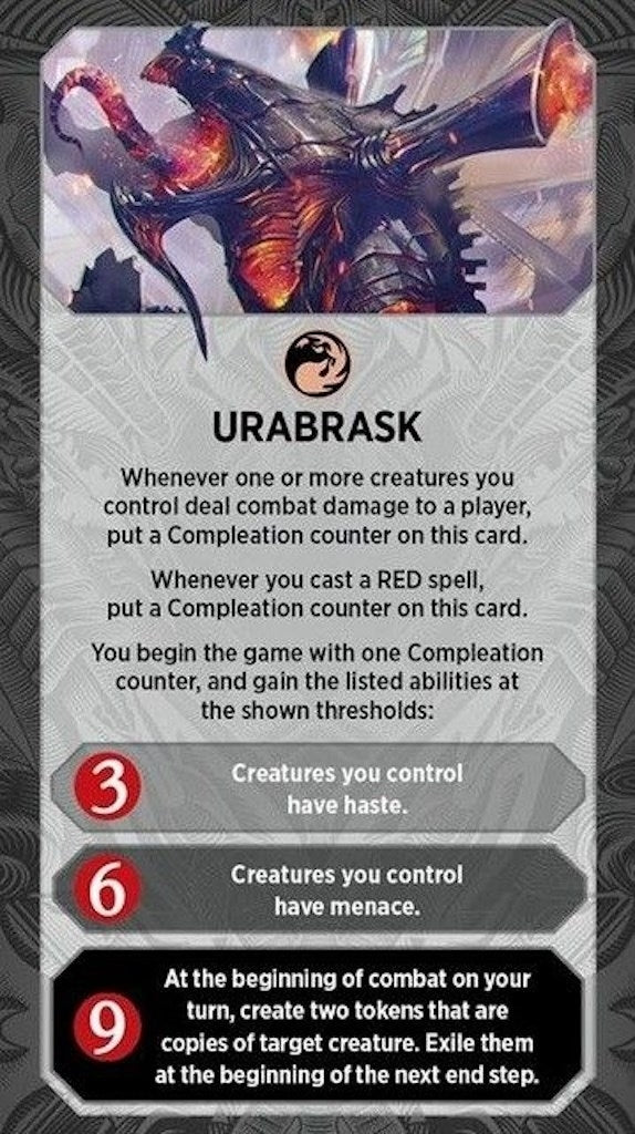 Image for Urabrask Praetor Alignment Card (Unique and Miscellaneous Promos) - Magic: The Gathering