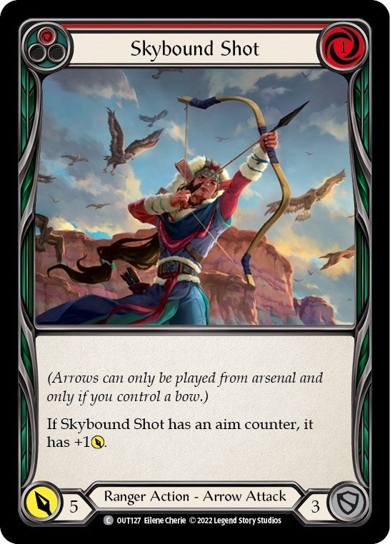 Image for Skybound Shot (Red) (Outsiders) (OUT127) - Flesh and Blood TCG