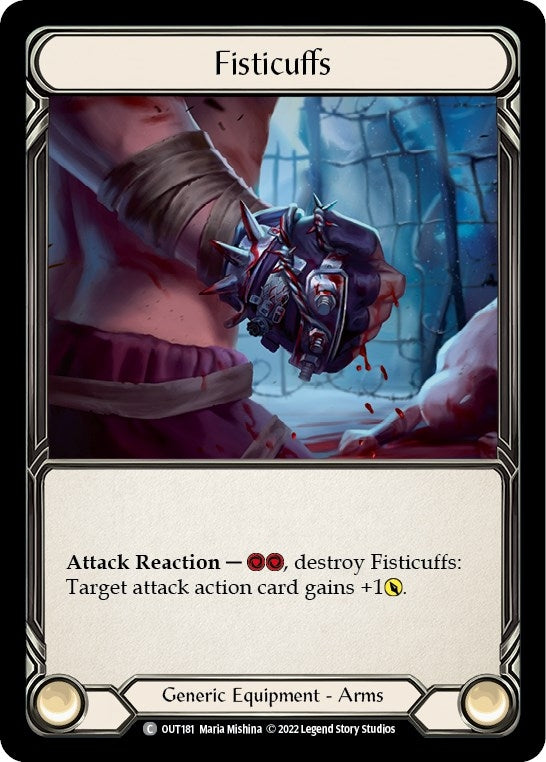 Image for Fisticuffs (Outsiders) (OUT181) - Flesh and Blood TCG