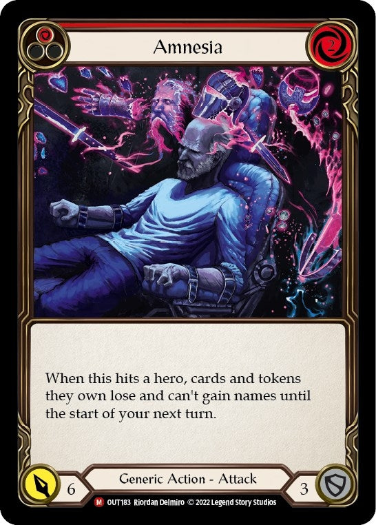 Image for Amnesia (Outsiders) (OUT183) - Flesh and Blood TCG